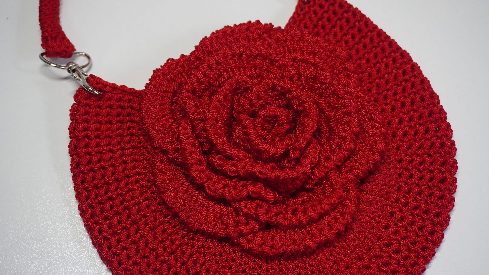 Bolso Rosa Elegante Crochet - Patrón Español - Image 5