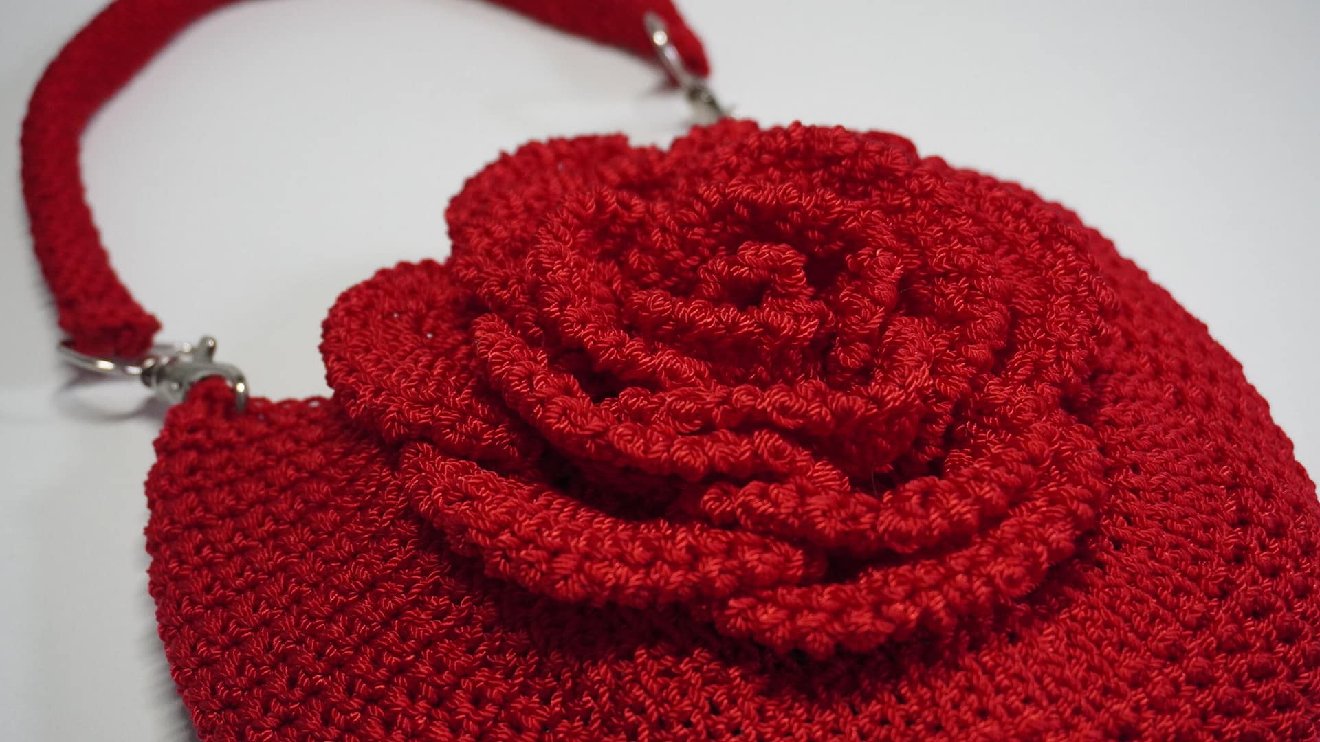Bolso Rosa Elegante Crochet - Patrón Español - Image 6