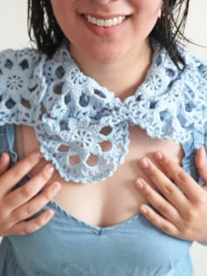 Patrón Bufanda Cielo Crochet